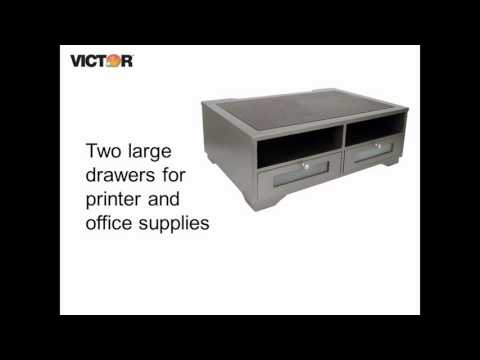 Victor S1130 - Classic Silver Printer Stand