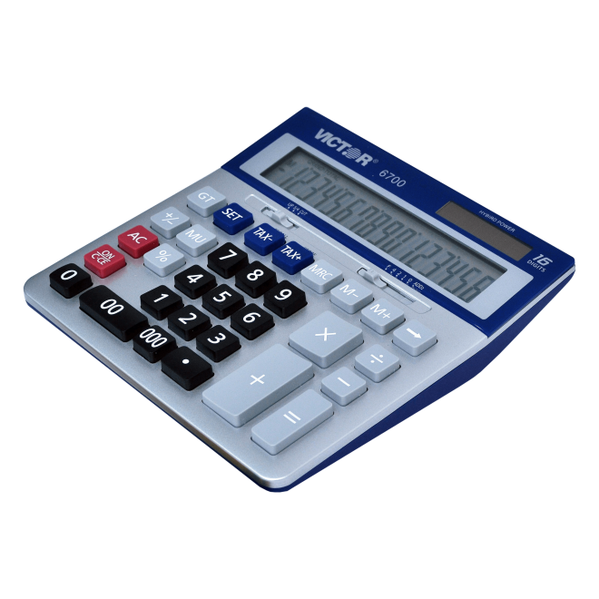 16 Digit Extra Large Desktop Calculator (2) (Model No. 6700)