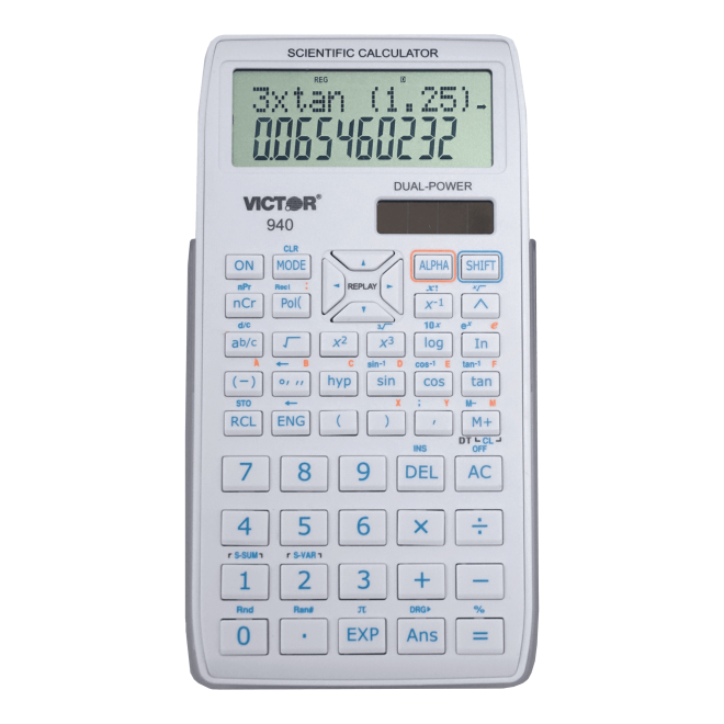 Scientific Calculator with 2 Line Display (Model No. 940)