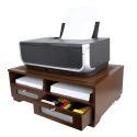 Mocha Brown Printer Stand (Model No. B1130)