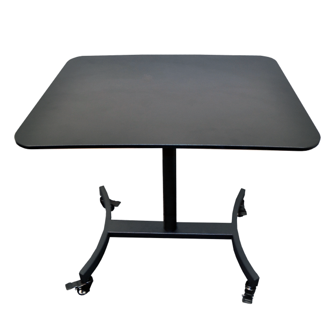 High Rise(TM) Mobile Adjustable Standing Desk (4) (Model Num. DC500)