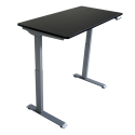 Black High Rise(TM) Height Adjustable Electric Full Standing Desk (4) (Model Num. DC840B)