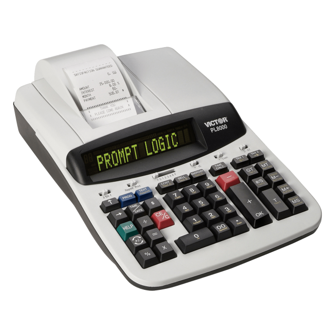 14 Digit Heavy Duty Commercial Printing Calculator with Prompt Logic™ and HELP Key (2)